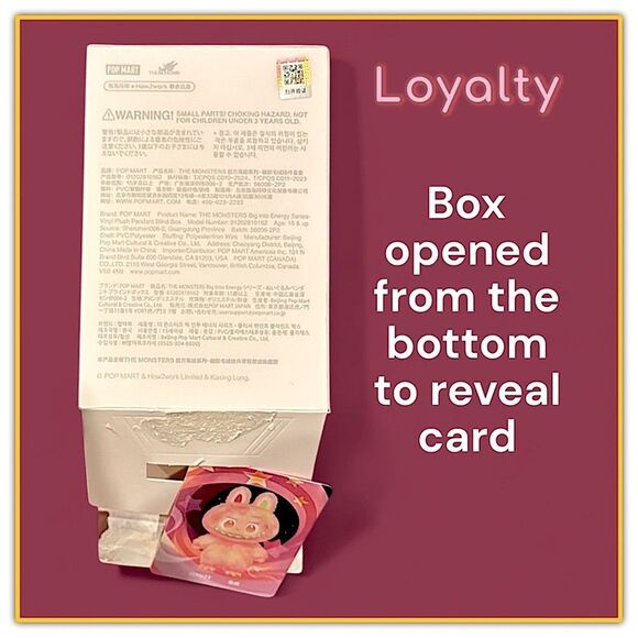 Pop Mart Big Into Energy Labubu Loyalty - Picture 6 of 16